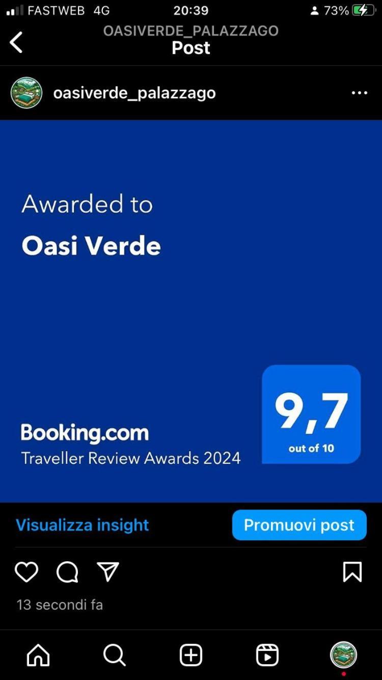 Oasi Verde Palazzago ภายนอก รูปภาพ